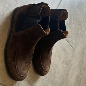 Elegant Brown Chukka Boots for Men